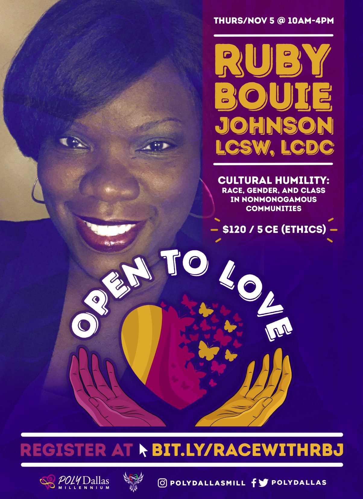 NCSF is Proud Sponsor of PolyDallas Millennium 2020: Open to Love on Nov 5-8