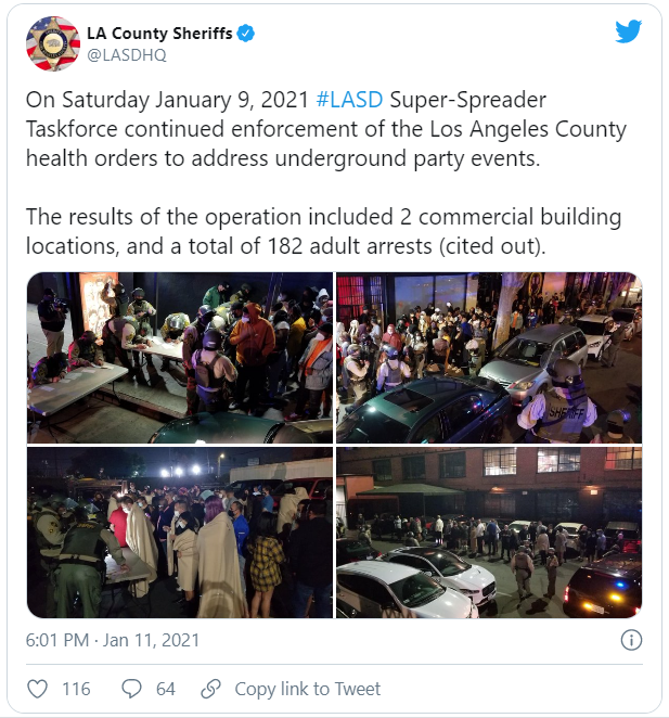 California Swinger Party Attended By Over 200 People Busted By Police