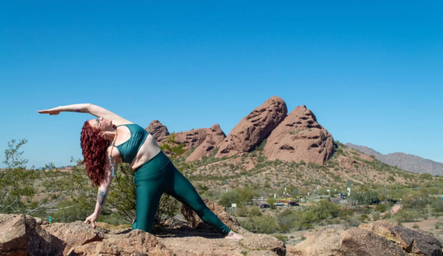 Phoenix yogi promotes body positivity