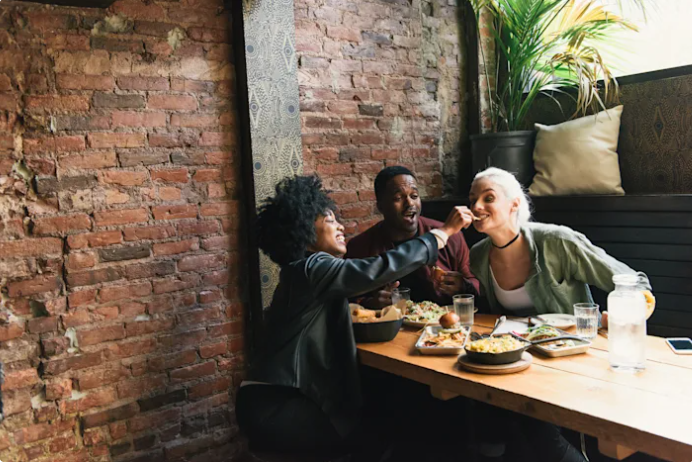 Restaurant for throuples opens for Valentine’s Day as 28% of Brits would consider polyamory