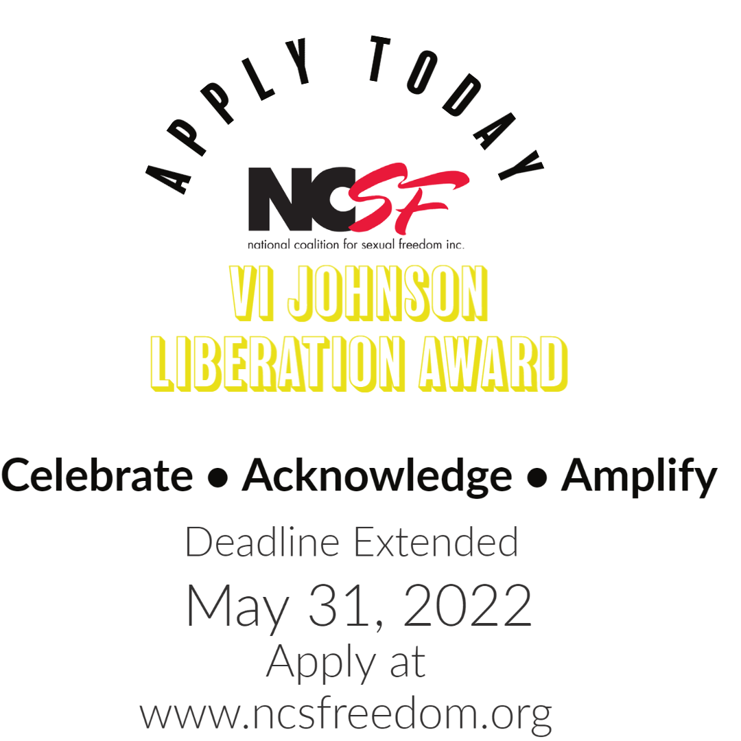 Seeking Nominations for the Vi Johnson Liberation Award
