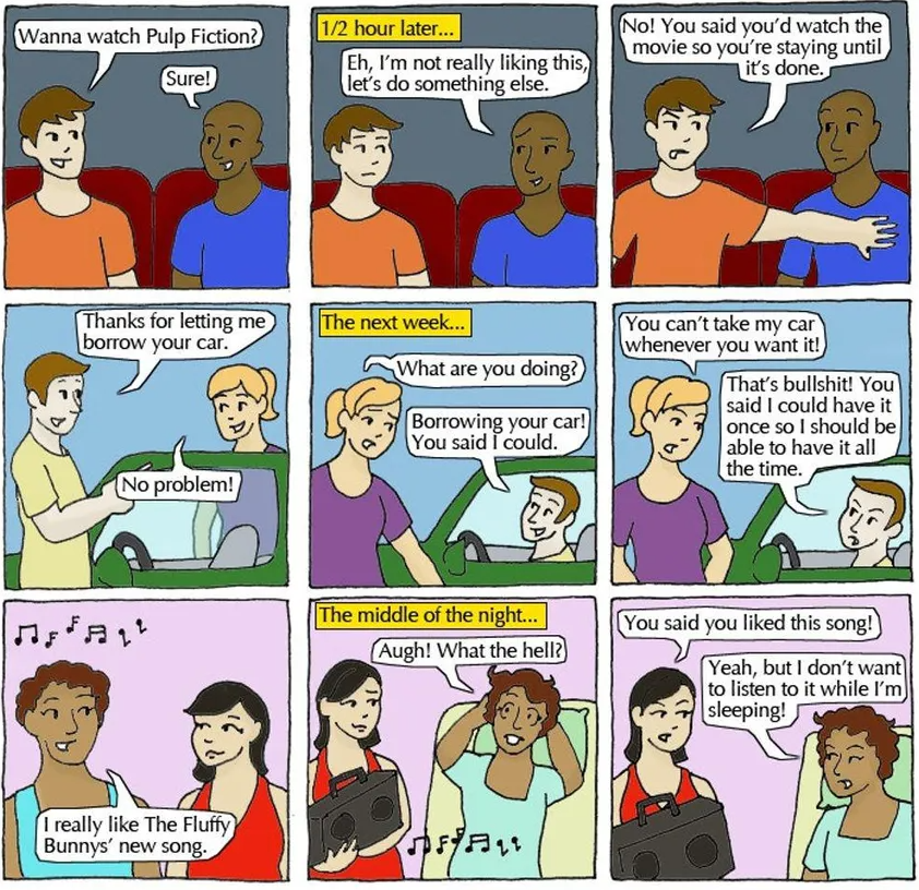 How 7 things that have nothing to do with rape perfectly illustrate the concept of consent