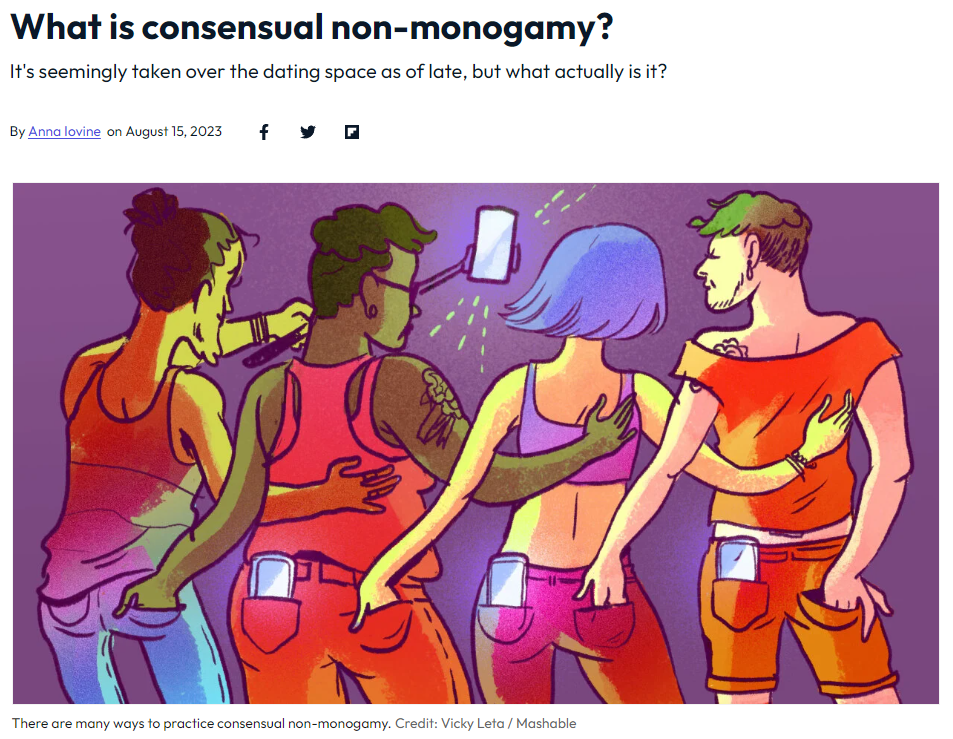What is consensual non-monogamy?