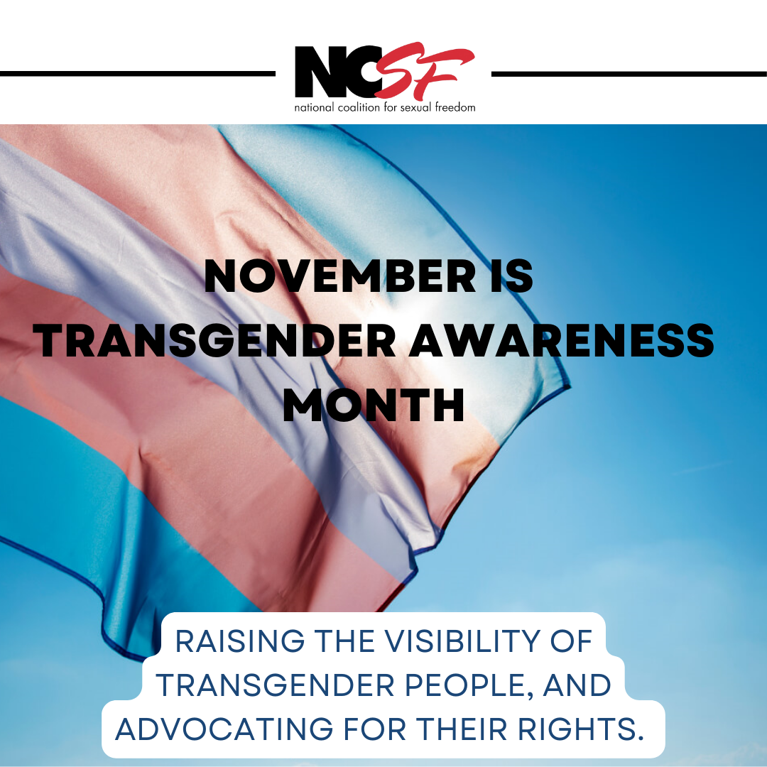 NCSF Spotlight: Transgender Awareness Month