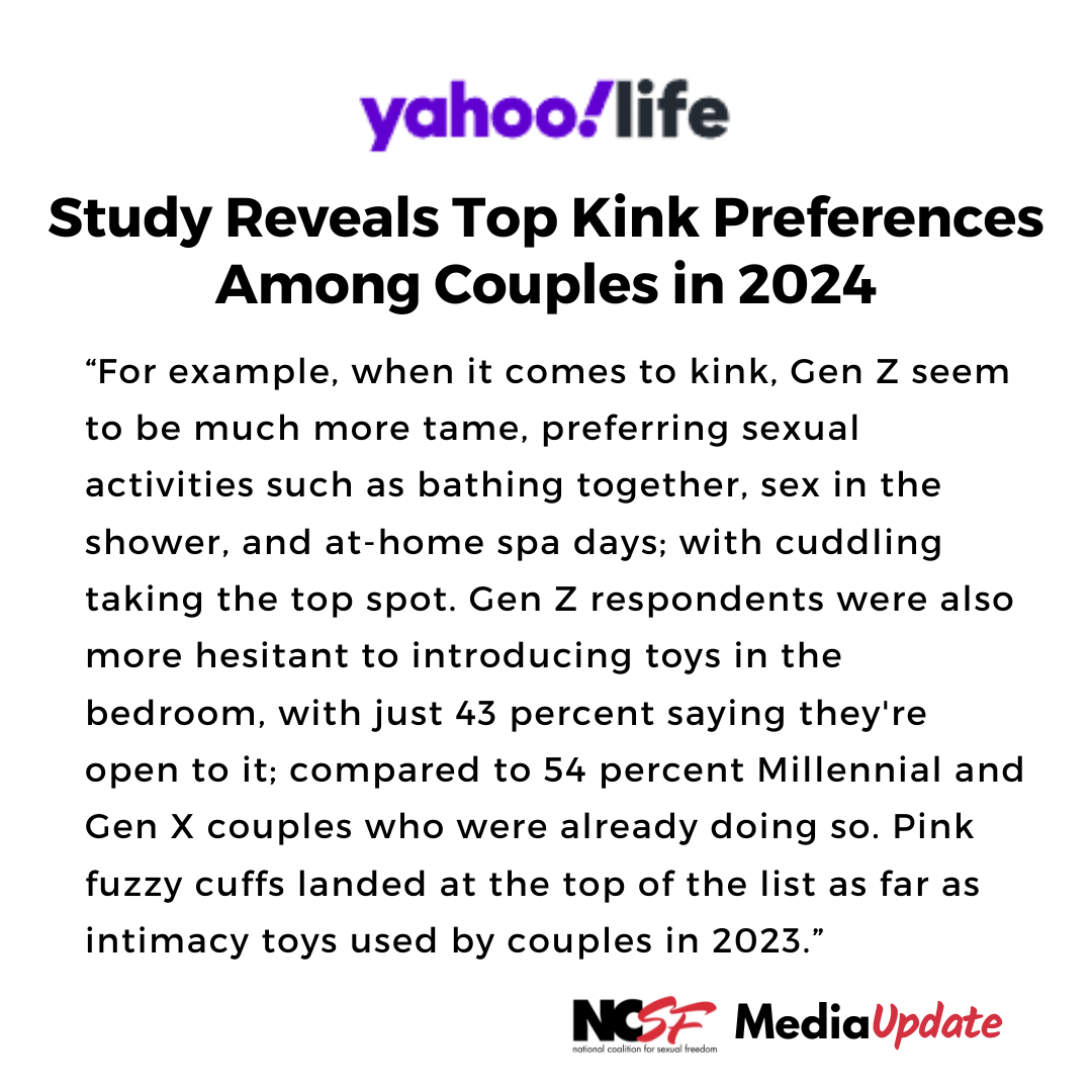 Study Reveals Top Kink Preferences Among Couples in 2024