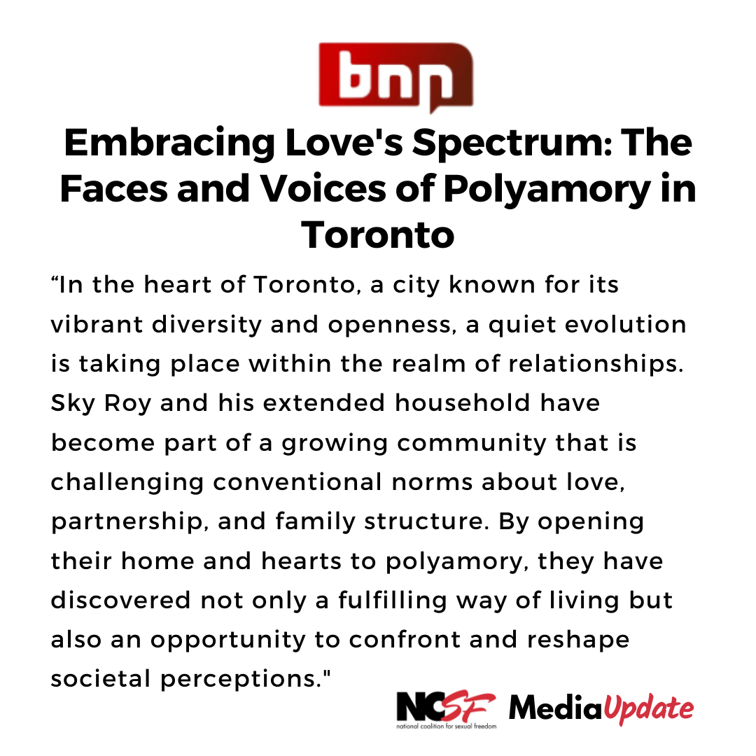 Embracing Love’s Spectrum: The Faces and Voices of Polyamory in Toronto