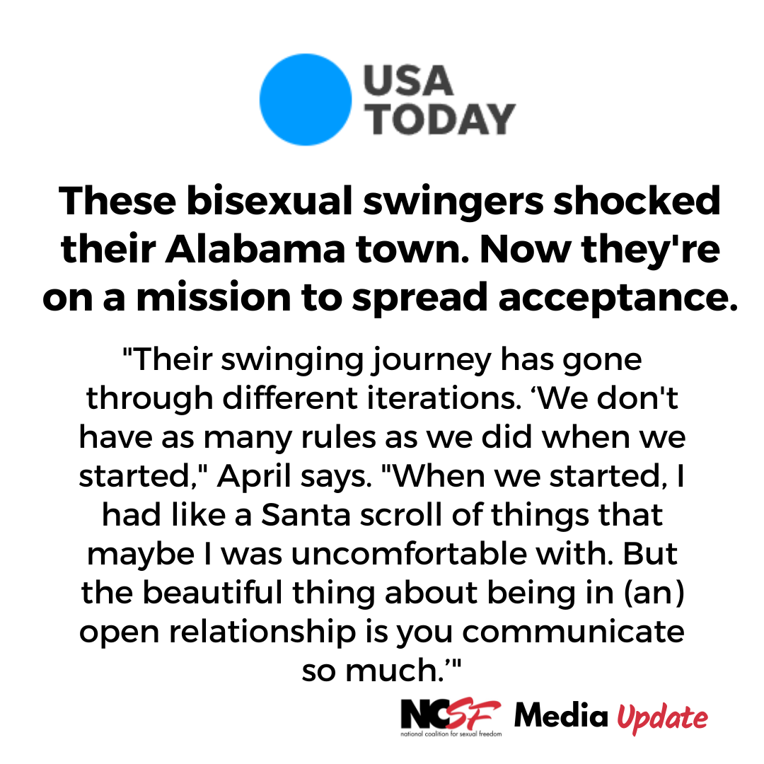 These bisexual swingers shocked their Alabama town. Now they’re on a mission to spread acceptance.