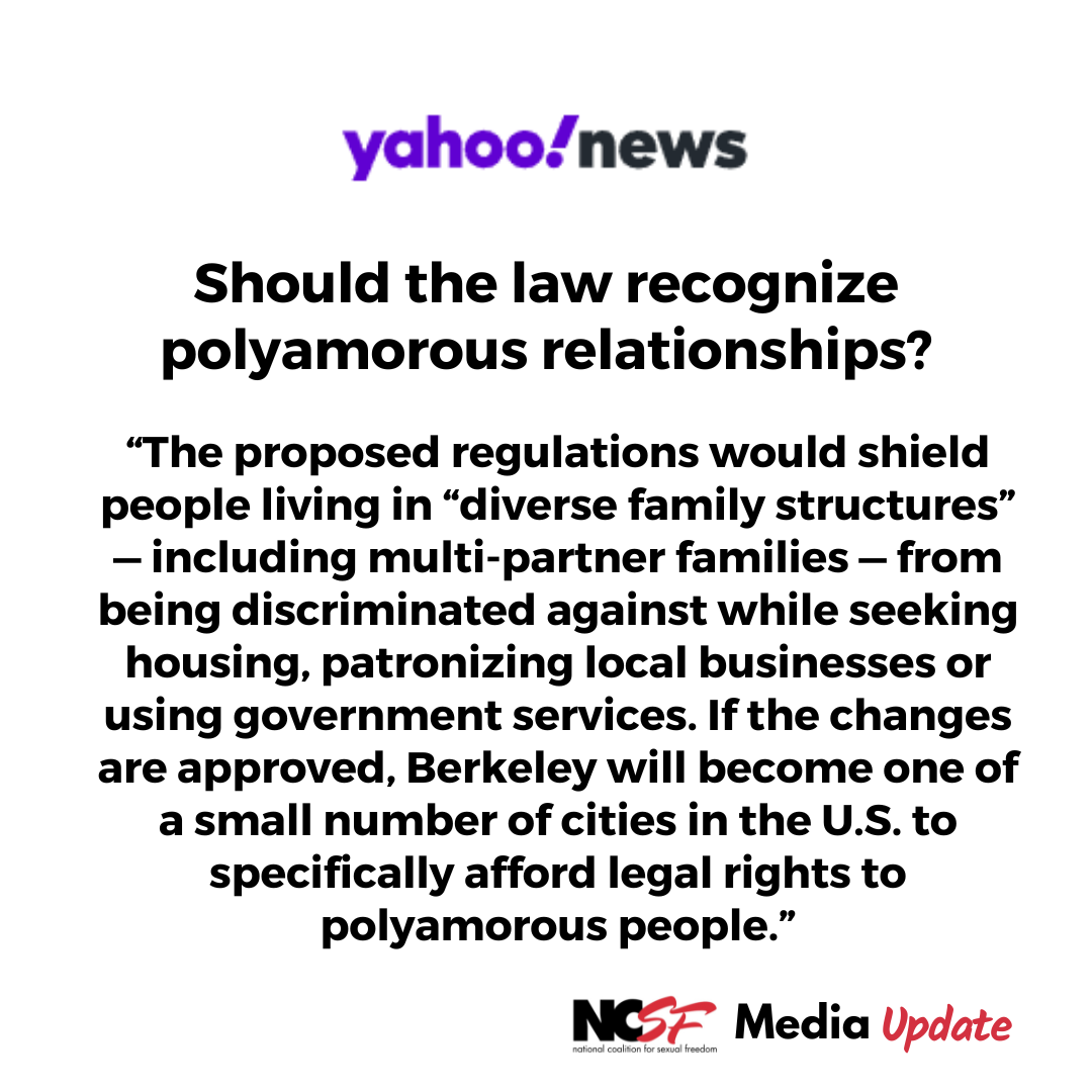 Should the law recognize polyamorous relationships?