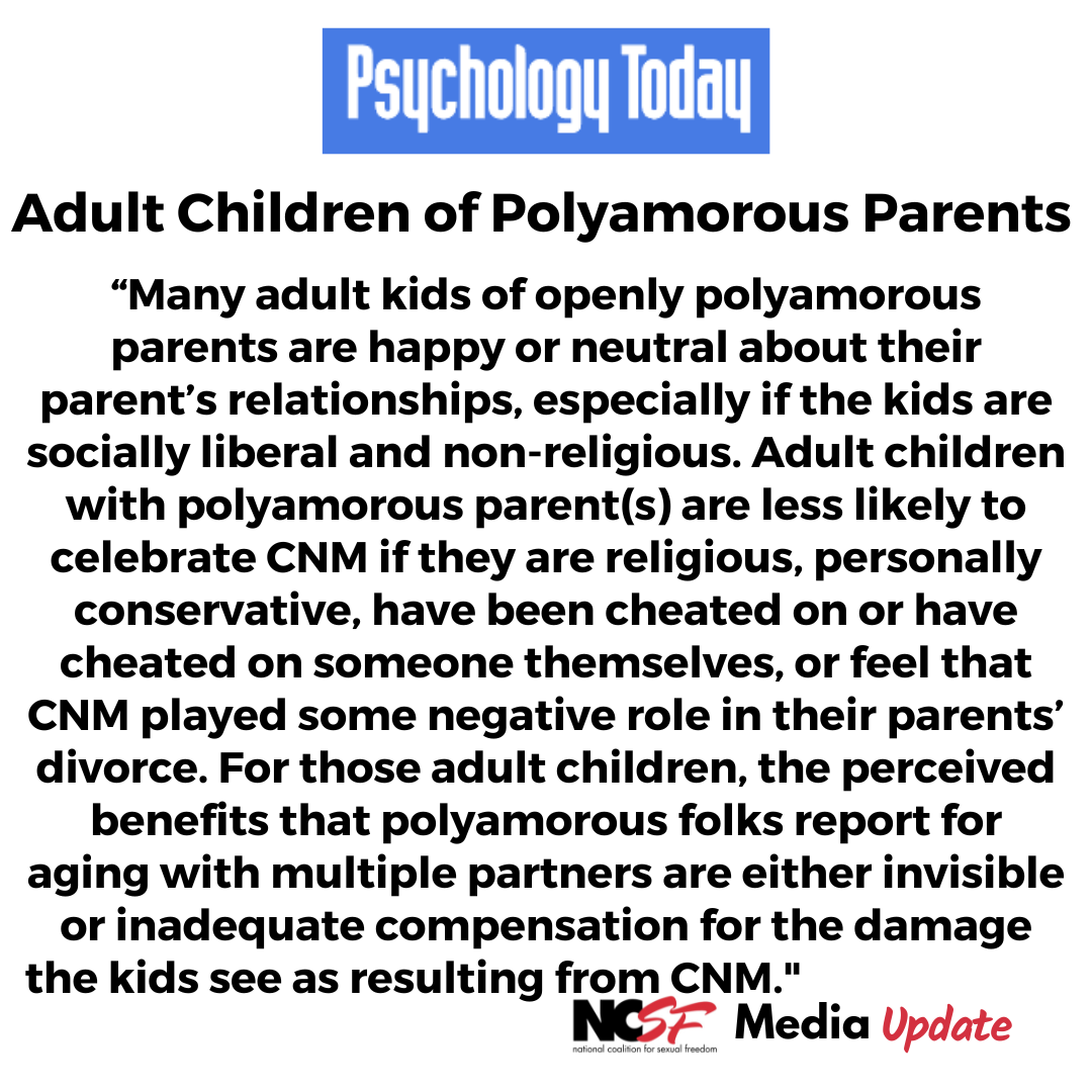 Adult Children of Polyamorous Parents