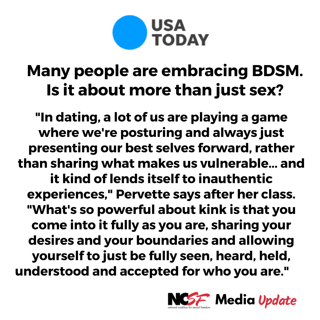 Many people are embracing BDSM. Is it about more than just sex?