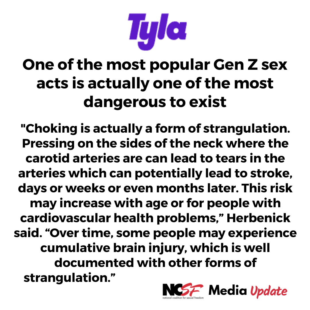 One of the most popular Gen Z sex acts is actually one of the most dangerous to exist