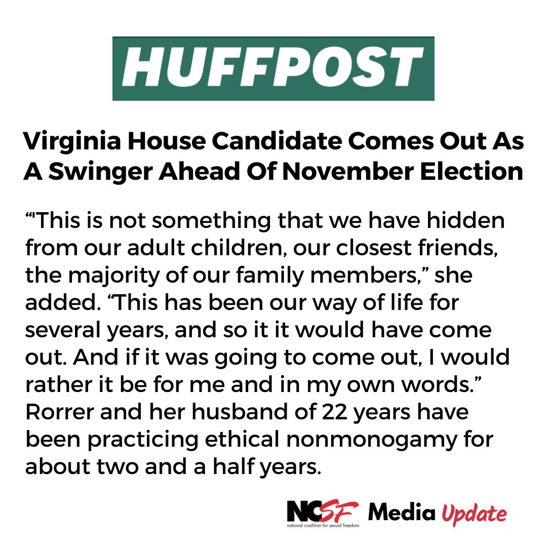 Virginia House Candidate Comes Out As A Swinger Ahead Of November Election