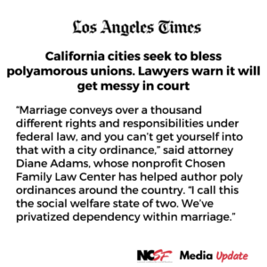 California cities seek to bless polyamorous unions. Lawyers warn it will get messy in court
