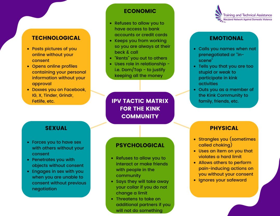 IPV Tactic Matrix for the Kink Community