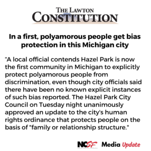 In a first, polyamorous people get bias protection in this Michigan city