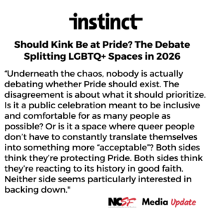 Should Kink Be at Pride? The Debate Splitting LGBTQ+ Spaces in 2026