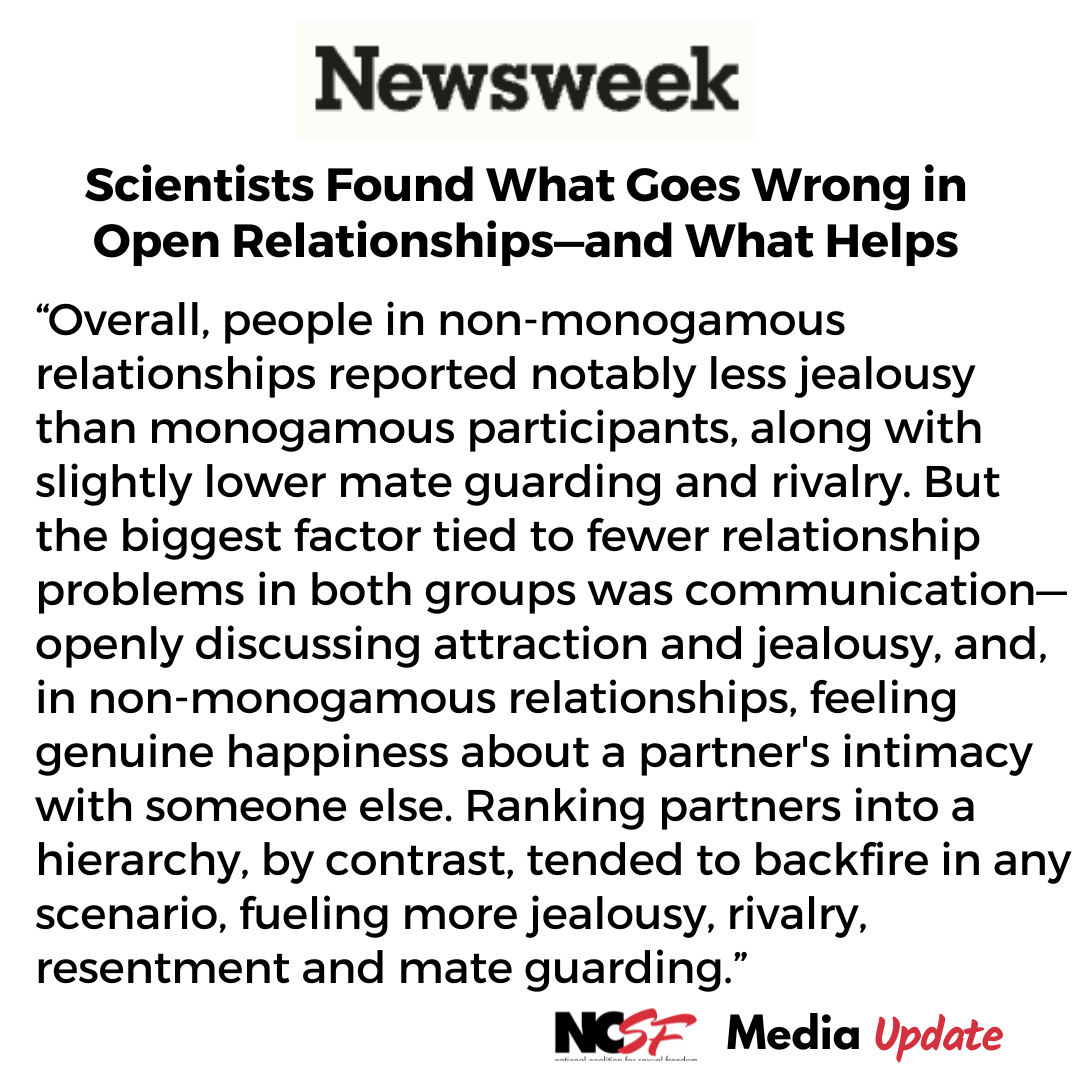 Scientists Found What Goes Wrong in Open Relationships—and What Helps
