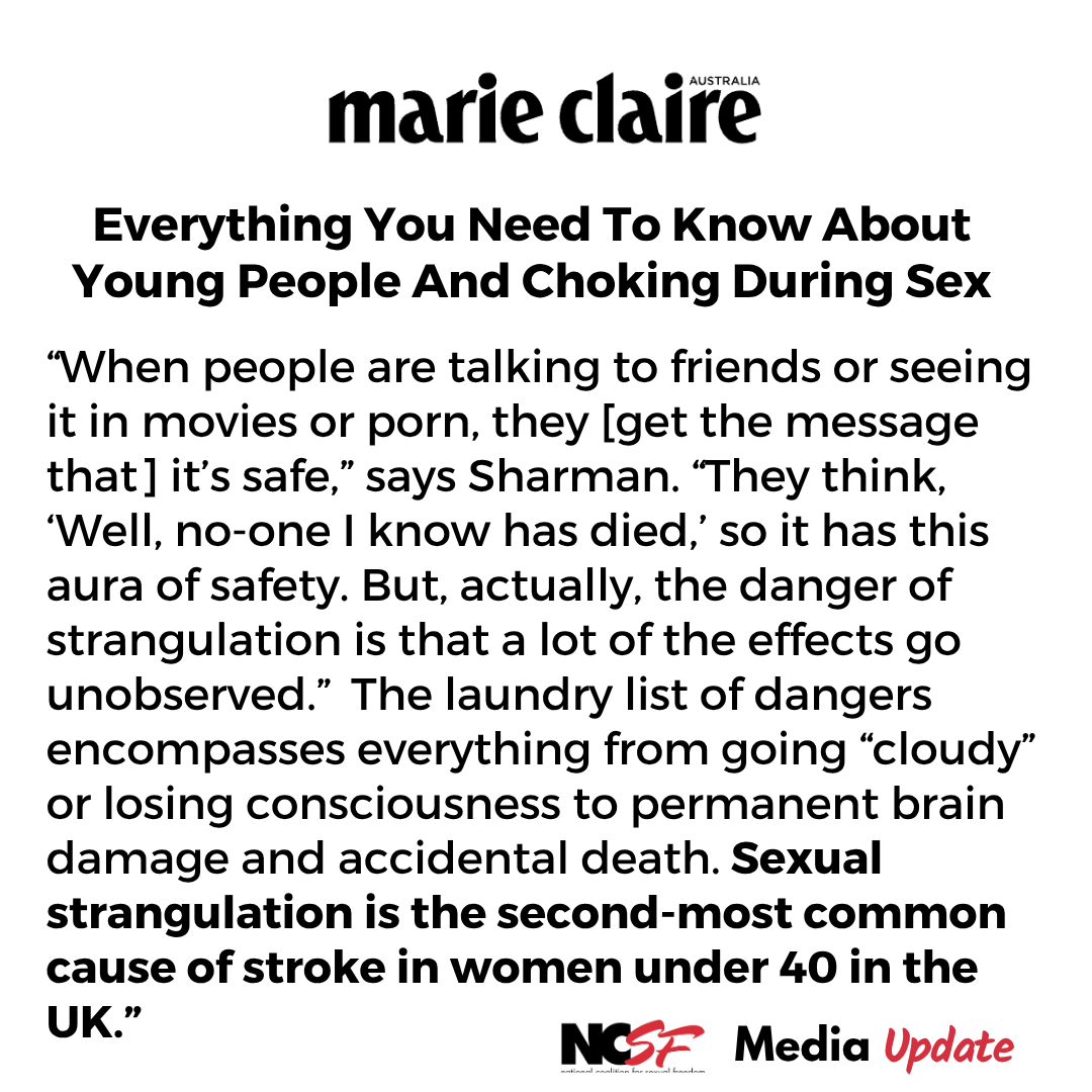 Everything You Need To Know About Young People And Choking During Sex
