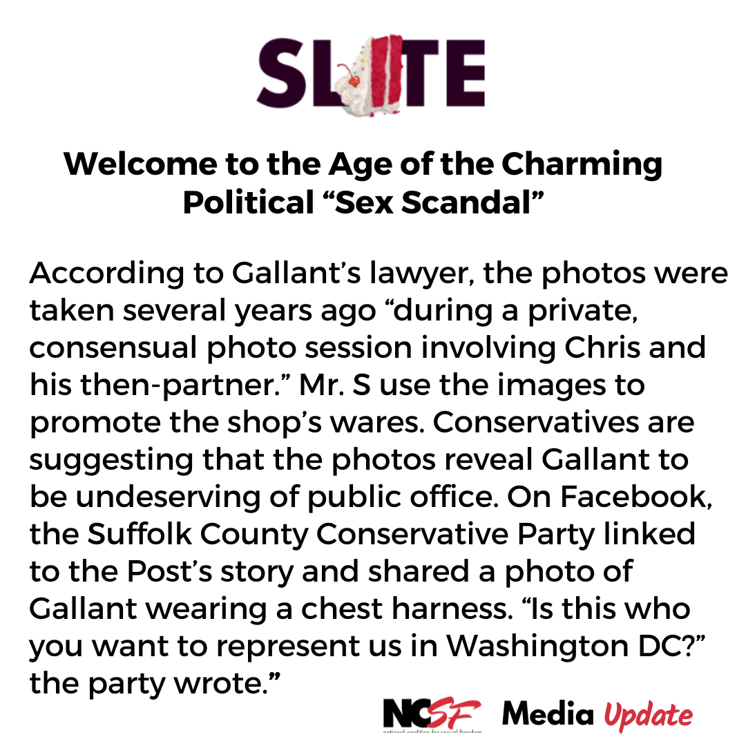 Welcome to the Age of the Charming Political “Sex Scandal”