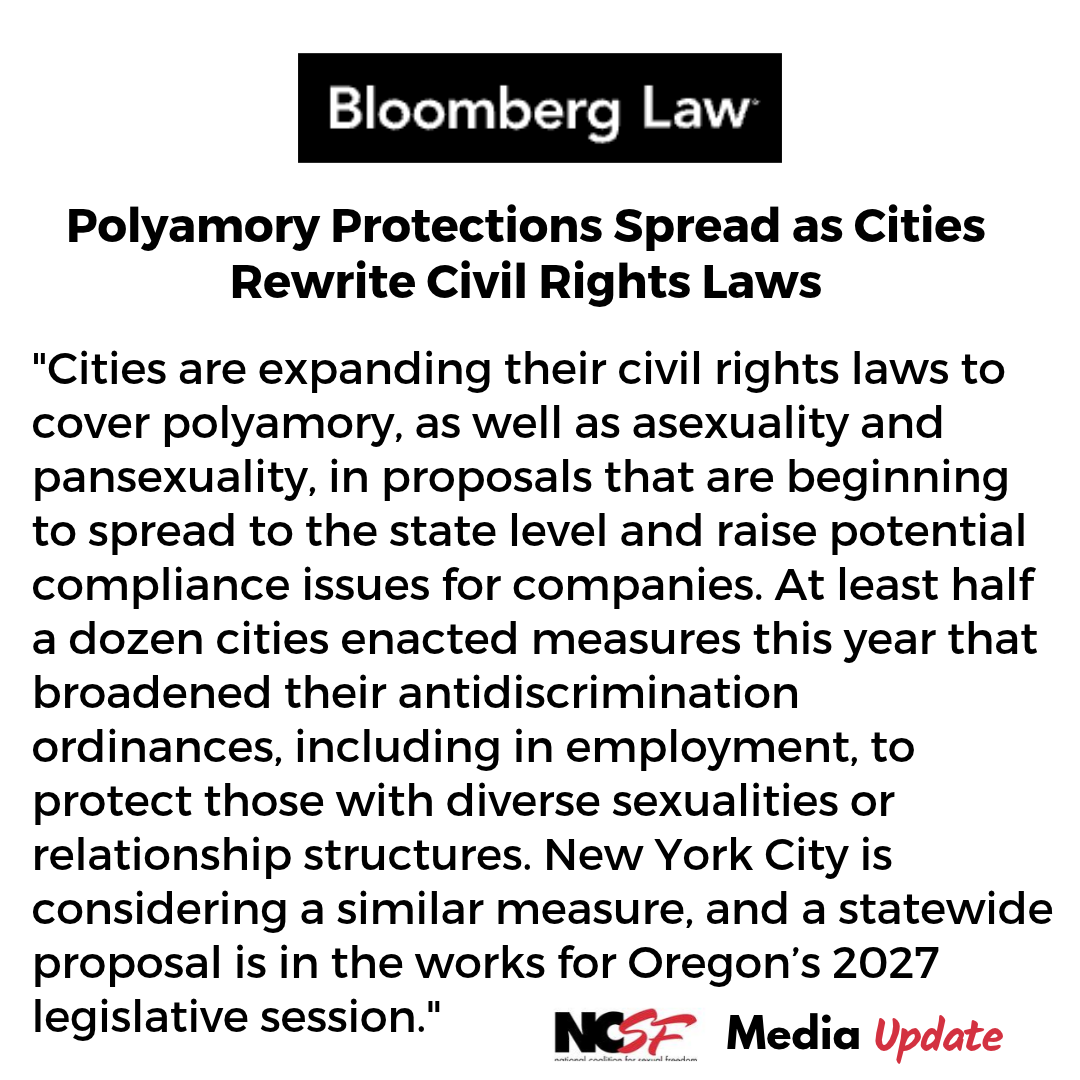 Polyamory Protections Spread as Cities Rewrite Civil Rights Laws